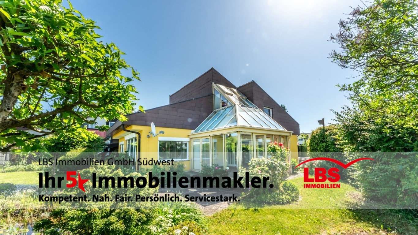 Ansicht Gartenseite - Einfamilienhaus in 78247 Hilzingen mit 157m² kaufen