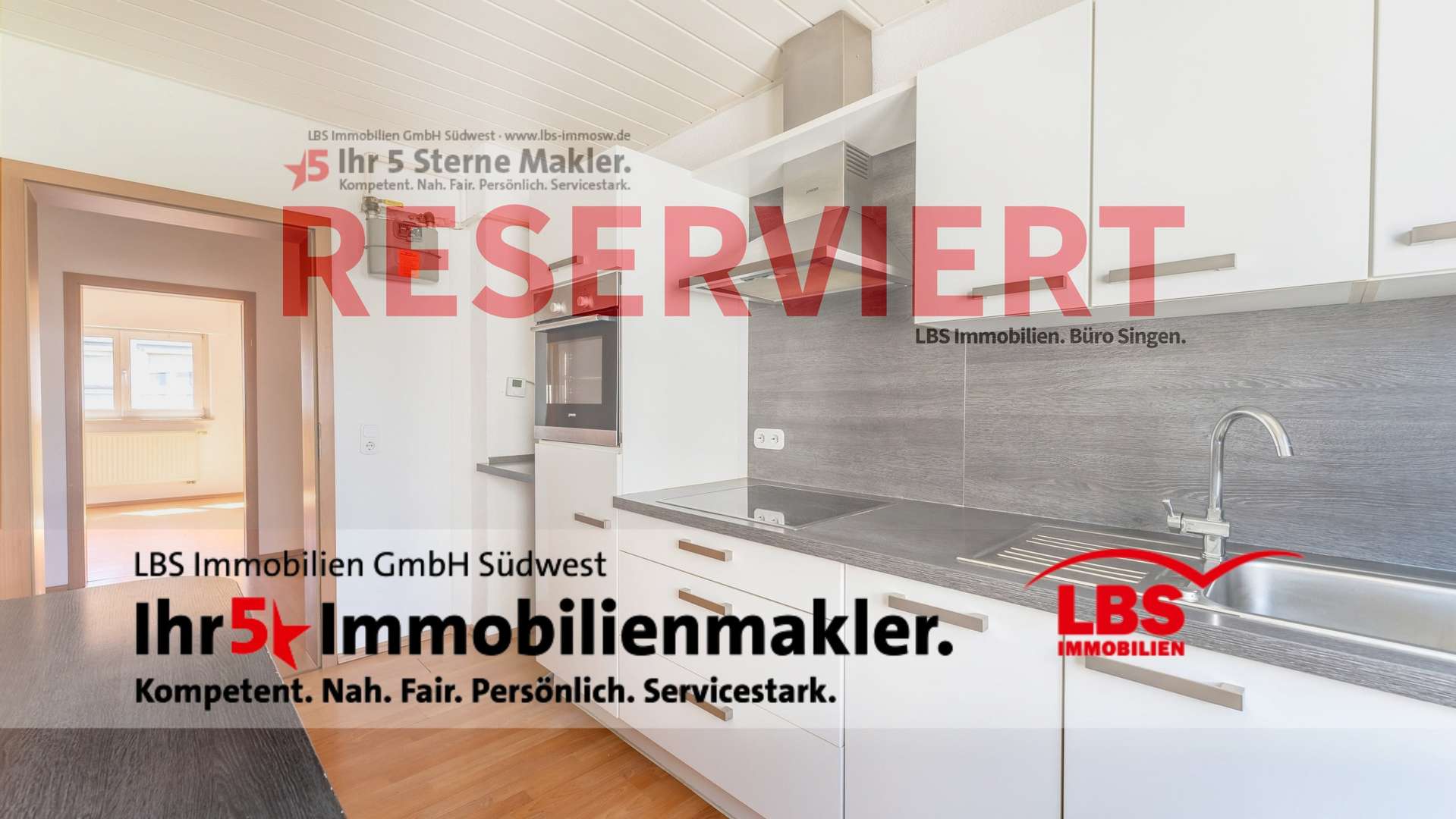 Küche - Etagenwohnung in 78224 Singen mit 76m² kaufen