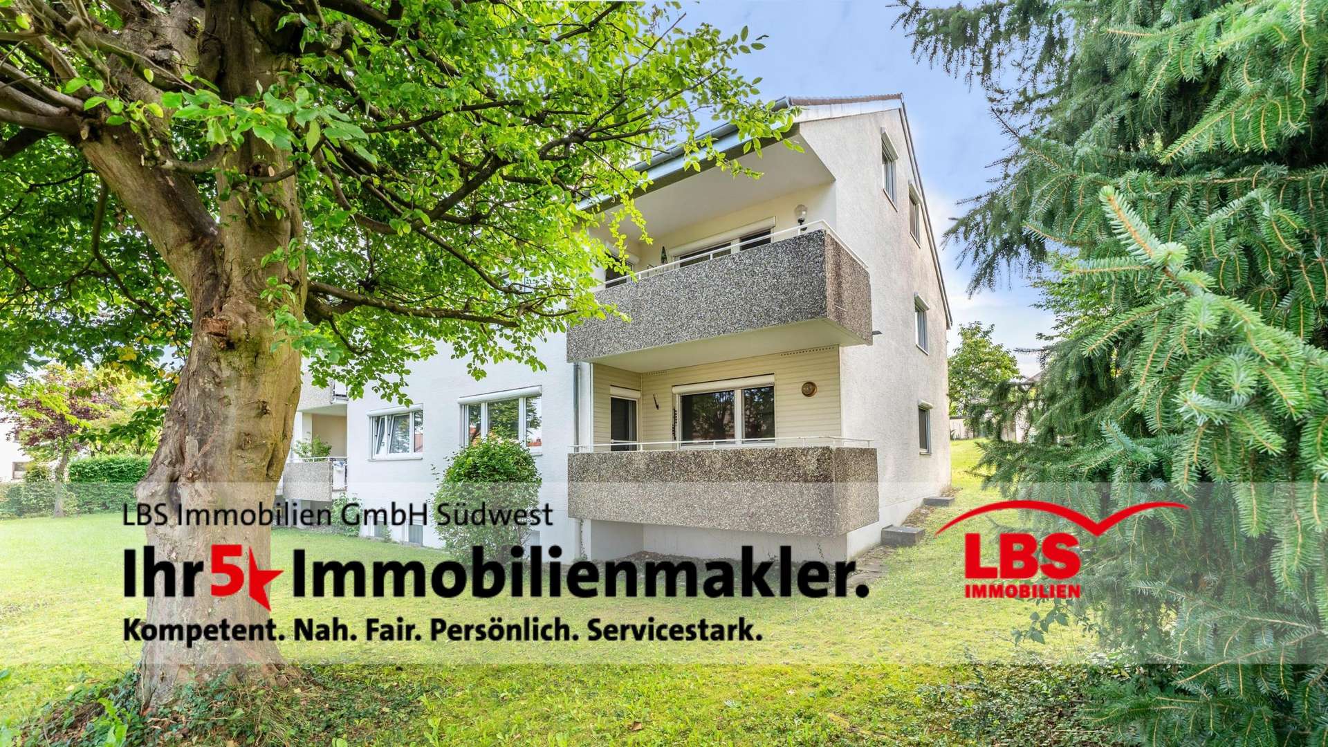 Außenansicht (1) - Erdgeschosswohnung in 78224 Singen mit 82m² kaufen