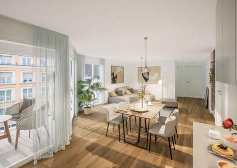 Beispielhafte Innenansicht - Etagenwohnung in 78224 Singen mit 80m² kaufen