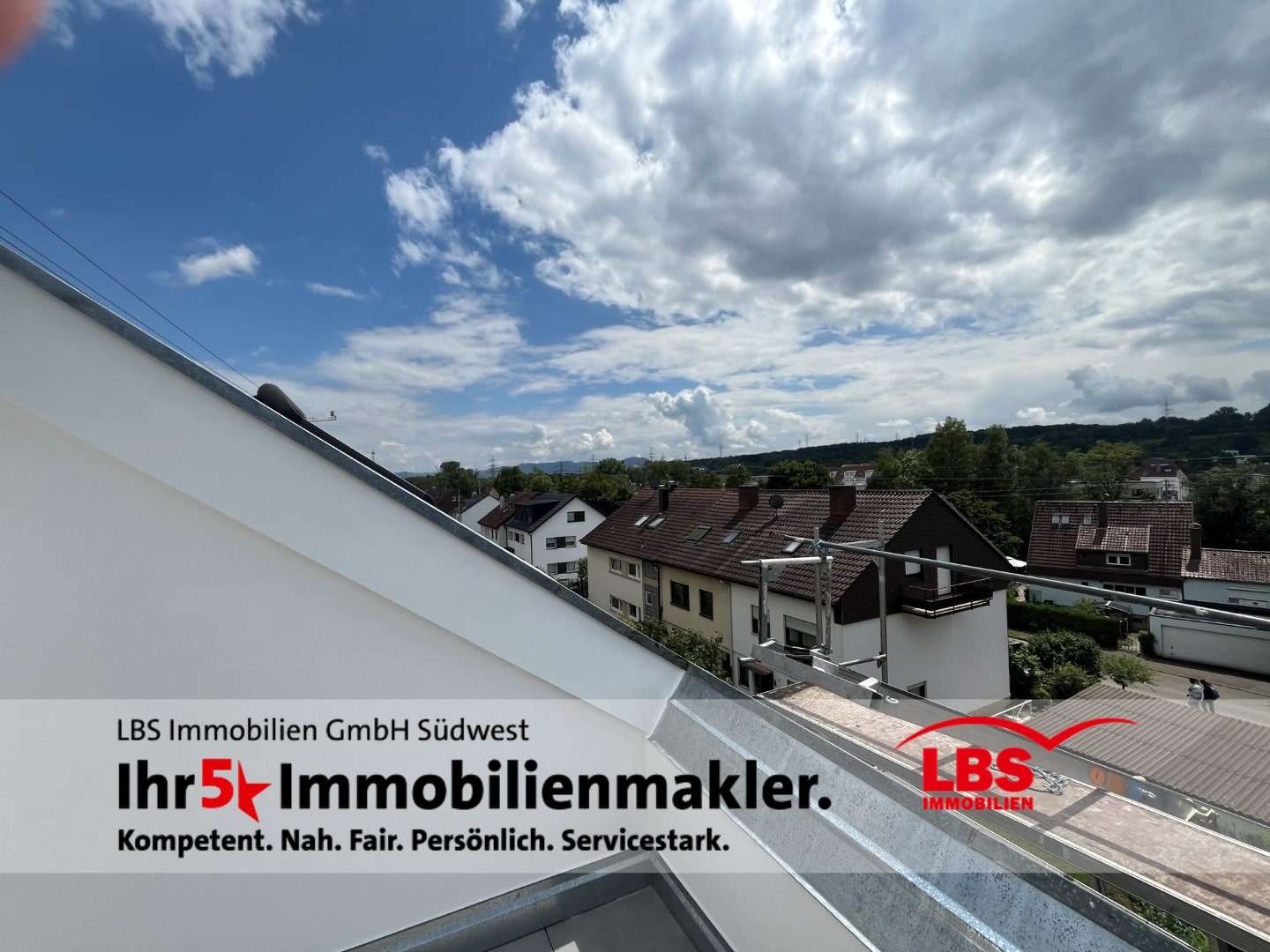 Ausblick Ausblick - Dachgeschosswohnung in 73240 Wendlingen mit 74m² kaufen