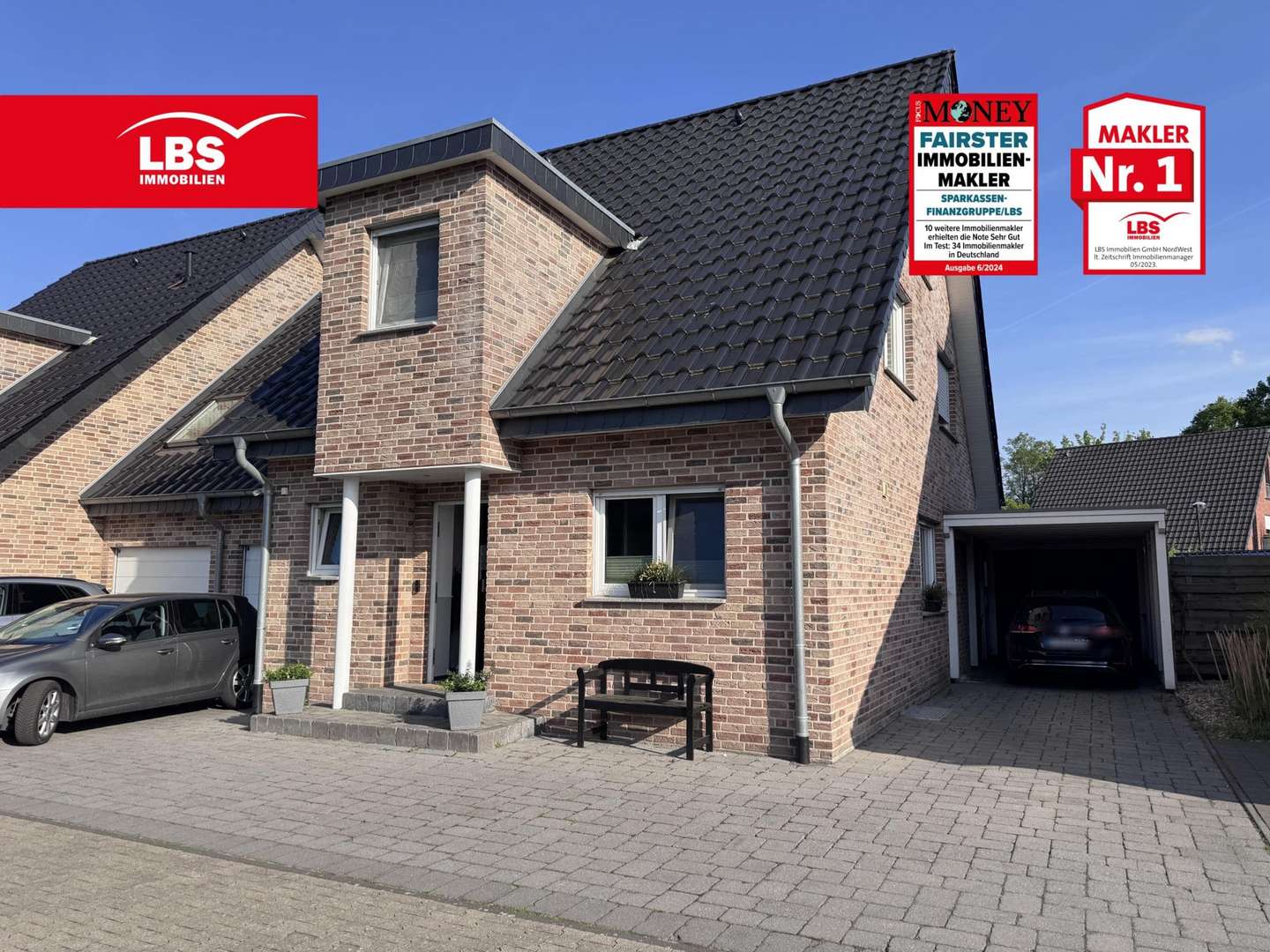 Hausansicht - Doppelhaushälfte in 33334 Gütersloh mit 138m² kaufen