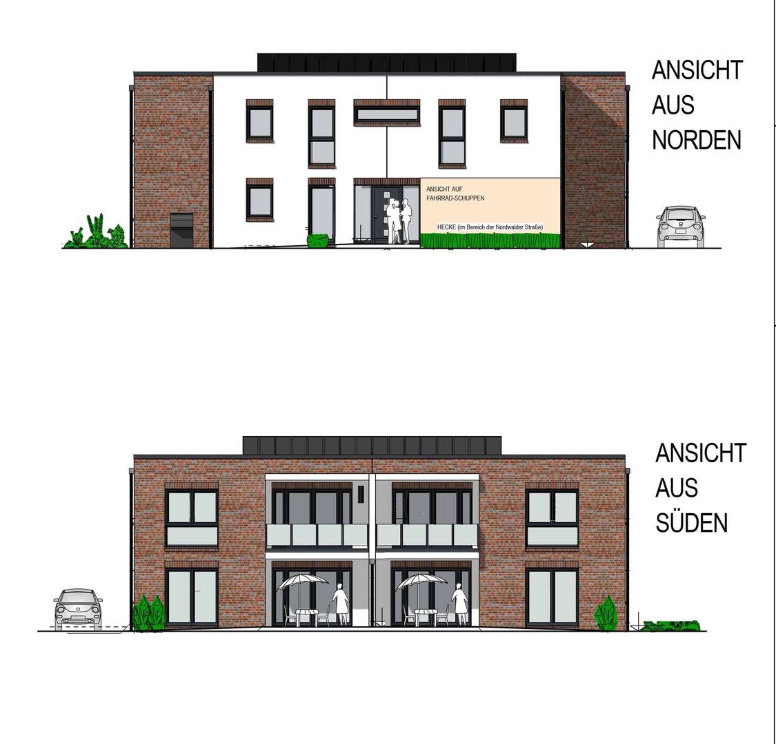 Außenansichten - Erdgeschosswohnung in 48565 Steinfurt mit 88m² kaufen