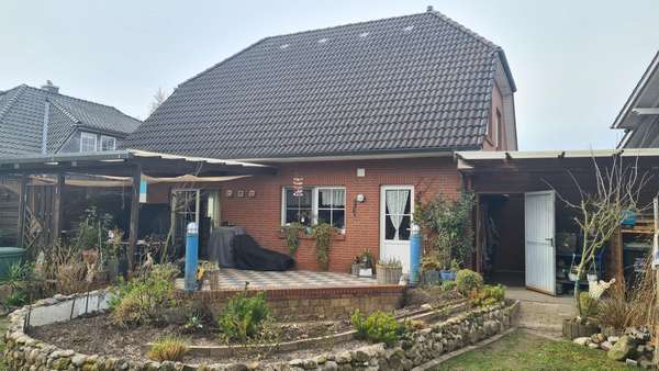 Gartenansicht - Einfamilienhaus in 49610 Quakenbrück mit 124m² kaufen