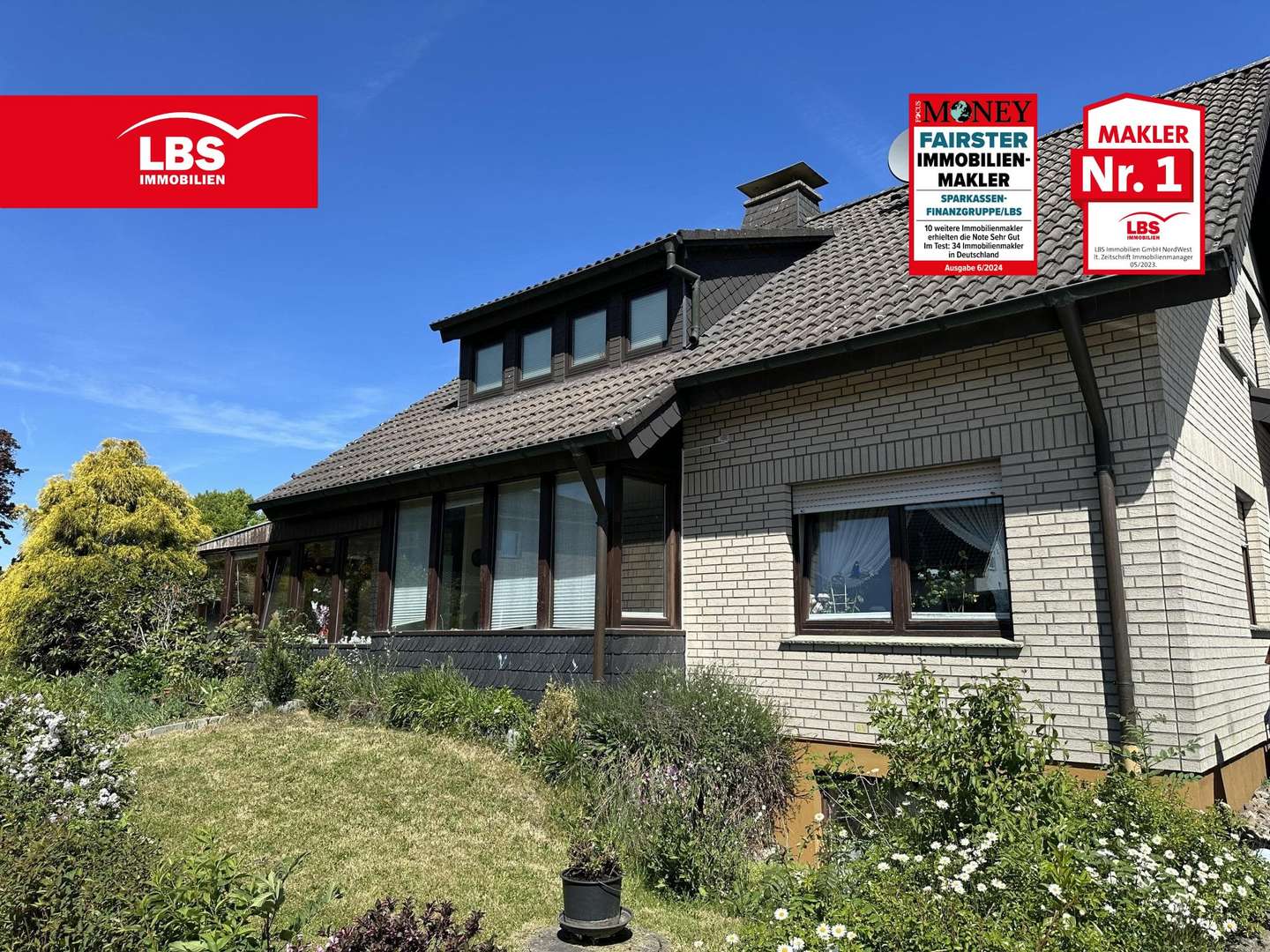 Vorderansicht - Erdgeschosswohnung in 32805 Horn-Bad Meinberg mit 69m² kaufen