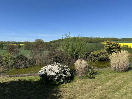 Garten mit Teich - Einfamilienhaus in 32825 Blomberg mit 160m² kaufen