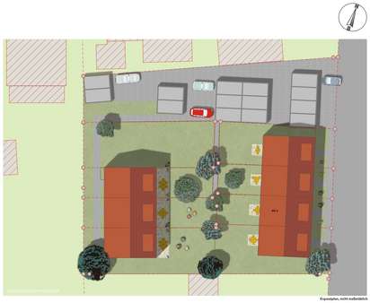 Lageplan - Reihenmittelhaus in 32791 Lage mit 94m² kaufen