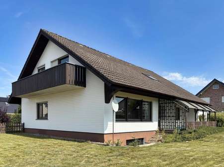 Gartenansicht Gartenansicht - Einfamilienhaus in 32832 Augustdorf mit 196m² kaufen