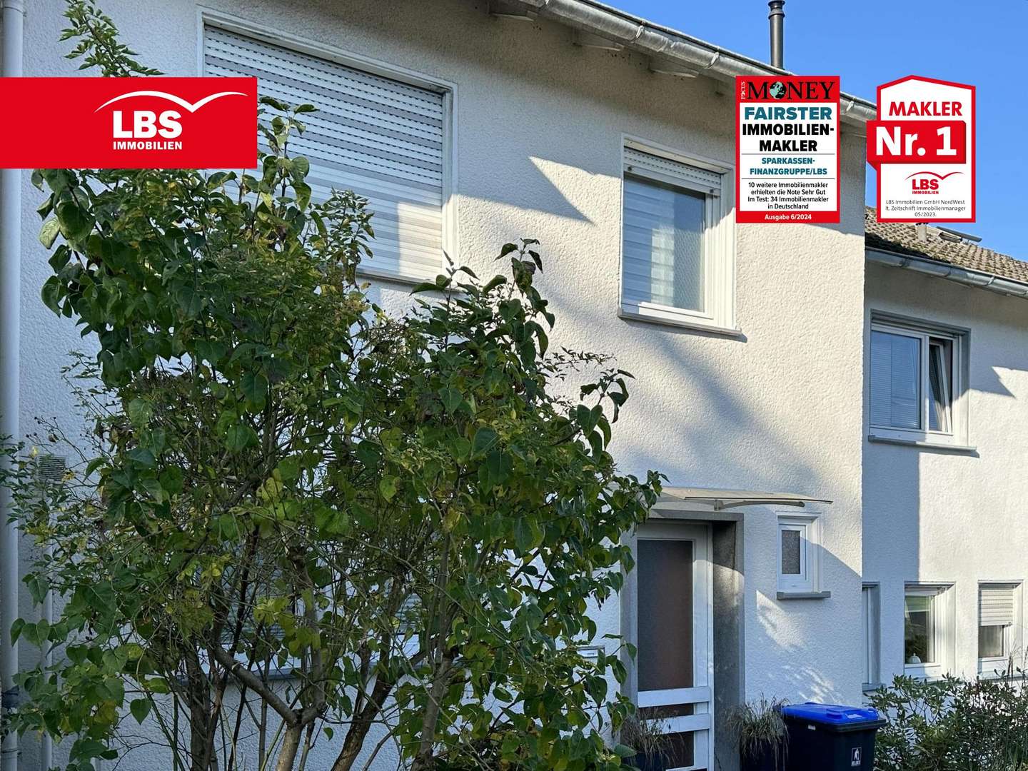 Vorderansicht - Reihenmittelhaus in 32758 Detmold mit 88m² kaufen