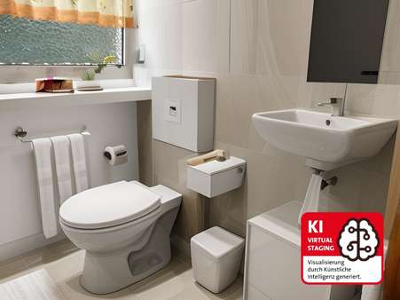 Gäste-WC - Etagenwohnung in 32657 Lemgo mit 96m² kaufen