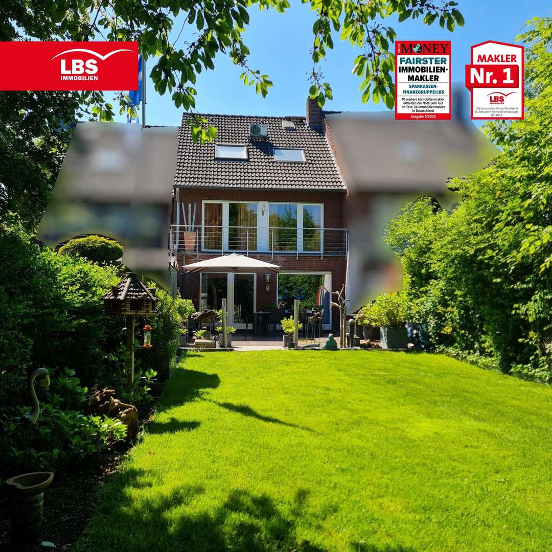 Gartenansicht - Reihenmittelhaus in 47447 Moers mit 149m² kaufen
