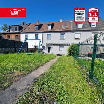 Gartenansicht - Reihenmittelhaus in 47198 Duisburg mit 202m² kaufen