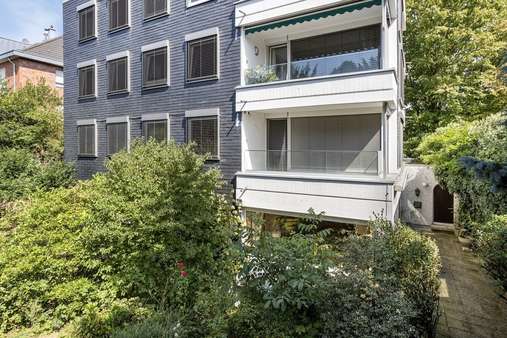 Gartenansicht Gartenansicht - Erdgeschosswohnung in 40470 Düsseldorf mit 108m² kaufen
