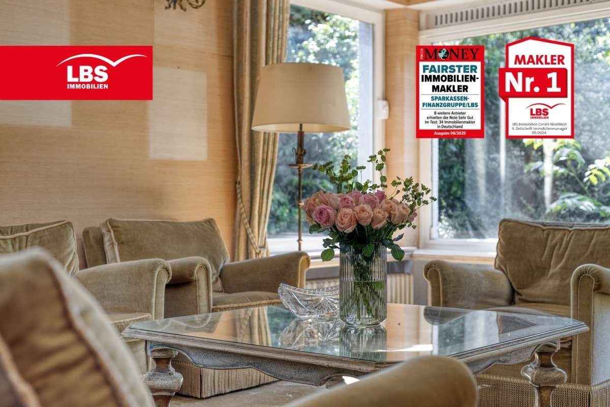 Wohnzimmer Wohnzimmer - Erdgeschosswohnung in 40470 Düsseldorf mit 108m² kaufen