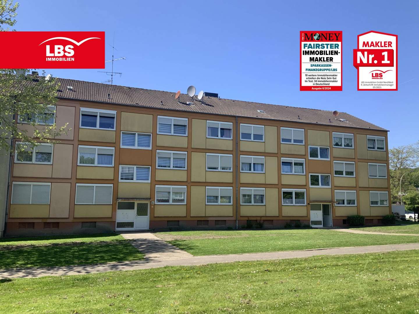 Aussenansicht Ostseite - Mehrfamilienhaus in 59073 Hamm mit 908m² als Kapitalanlage kaufen