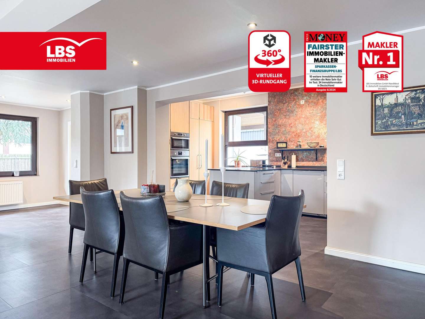 Essbereich Essbereich - Erdgeschosswohnung in 59457 Werl mit 238m² kaufen