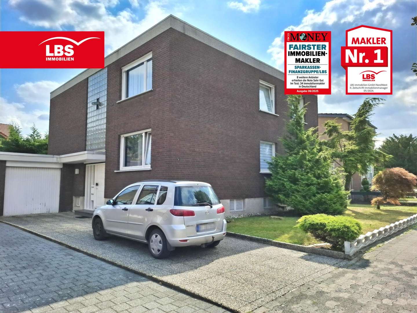 Straßenansicht - Zweifamilienhaus in 59557 Lippstadt mit 188m² kaufen