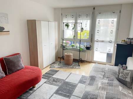 Das Schlafzimmer - Etagenwohnung in 79650 Schopfheim mit 57m² kaufen