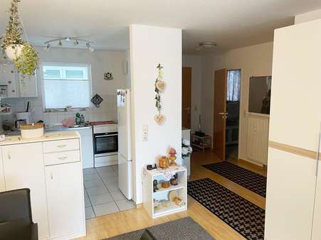 Der Blick Richtung Flur - Etagenwohnung in 79650 Schopfheim mit 57m² kaufen