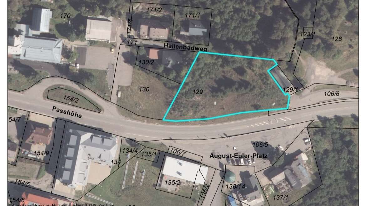 Lageplan - Grundstück in 79868 Feldberg mit 3870m² kaufen