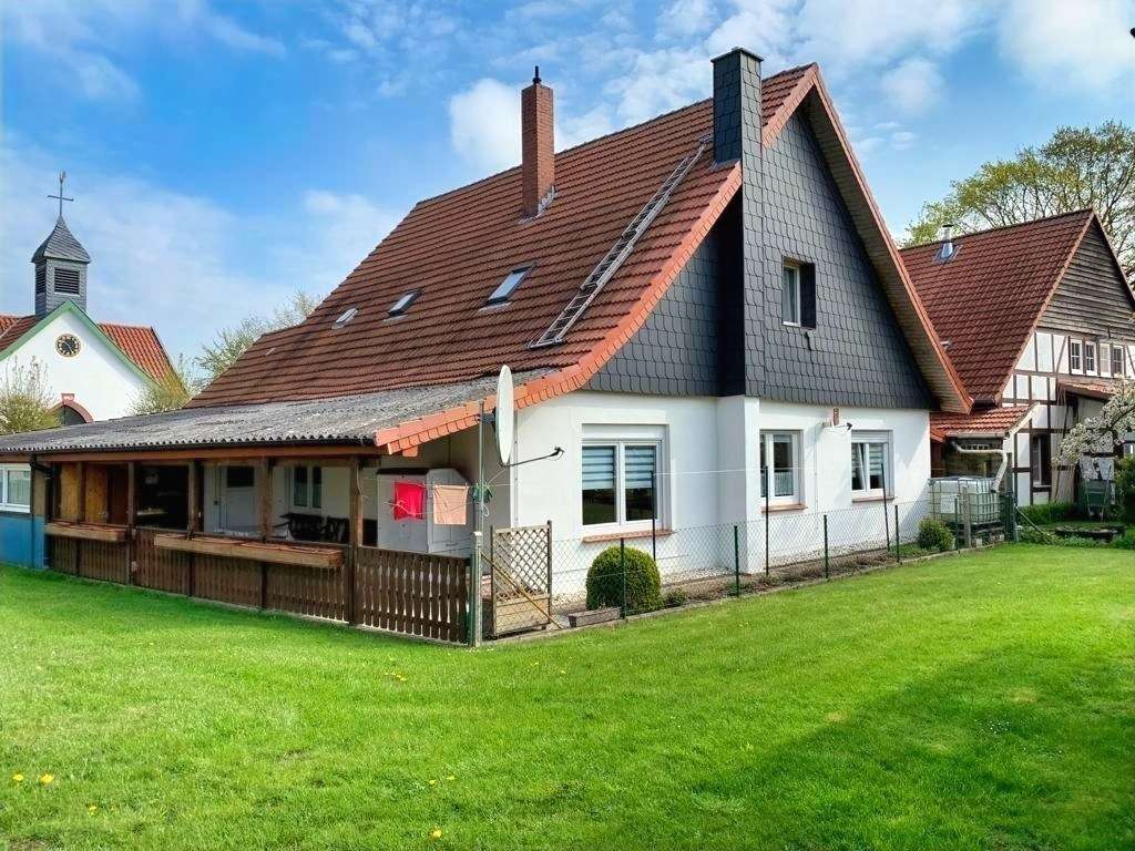 Rückansicht - Landhaus in 32361 Preußisch Oldendorf mit 119m² günstig kaufen