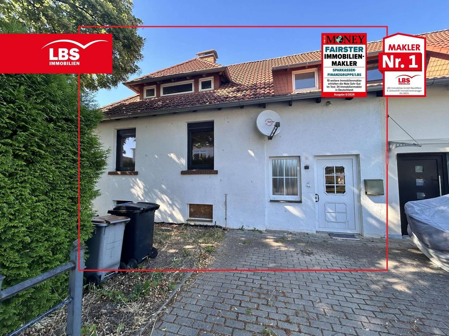Außenansicht Außenansicht - Doppelhaushälfte in 32427 Minden mit 115m² kaufen