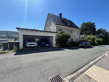 Außenansicht Außenansicht - Zweifamilienhaus in 59872 Meschede mit 221m² kaufen