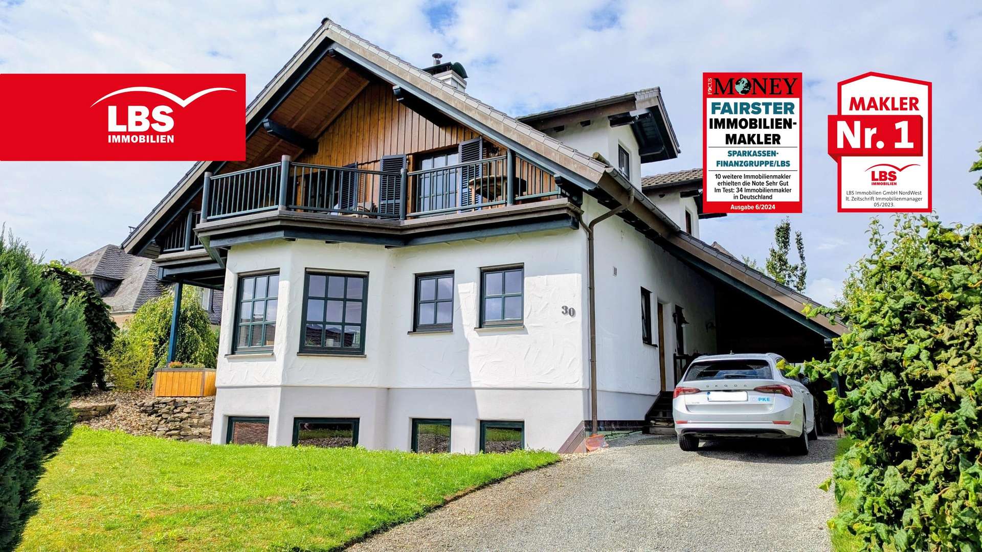 Ansicht Nord-Osten Ansicht Nord-Osten - Einfamilienhaus in 59872 Meschede mit 148m² kaufen