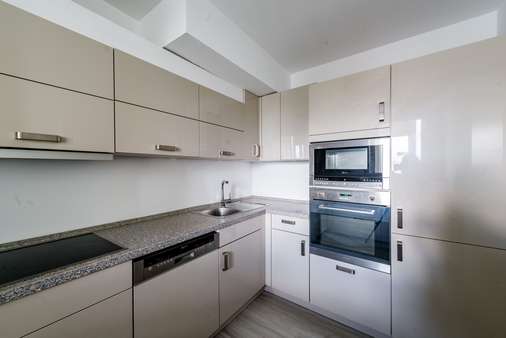 Moderne Einbauküche Ebene 1 - Maisonette-Wohnung in 63329 Egelsbach mit 111m² günstig kaufen