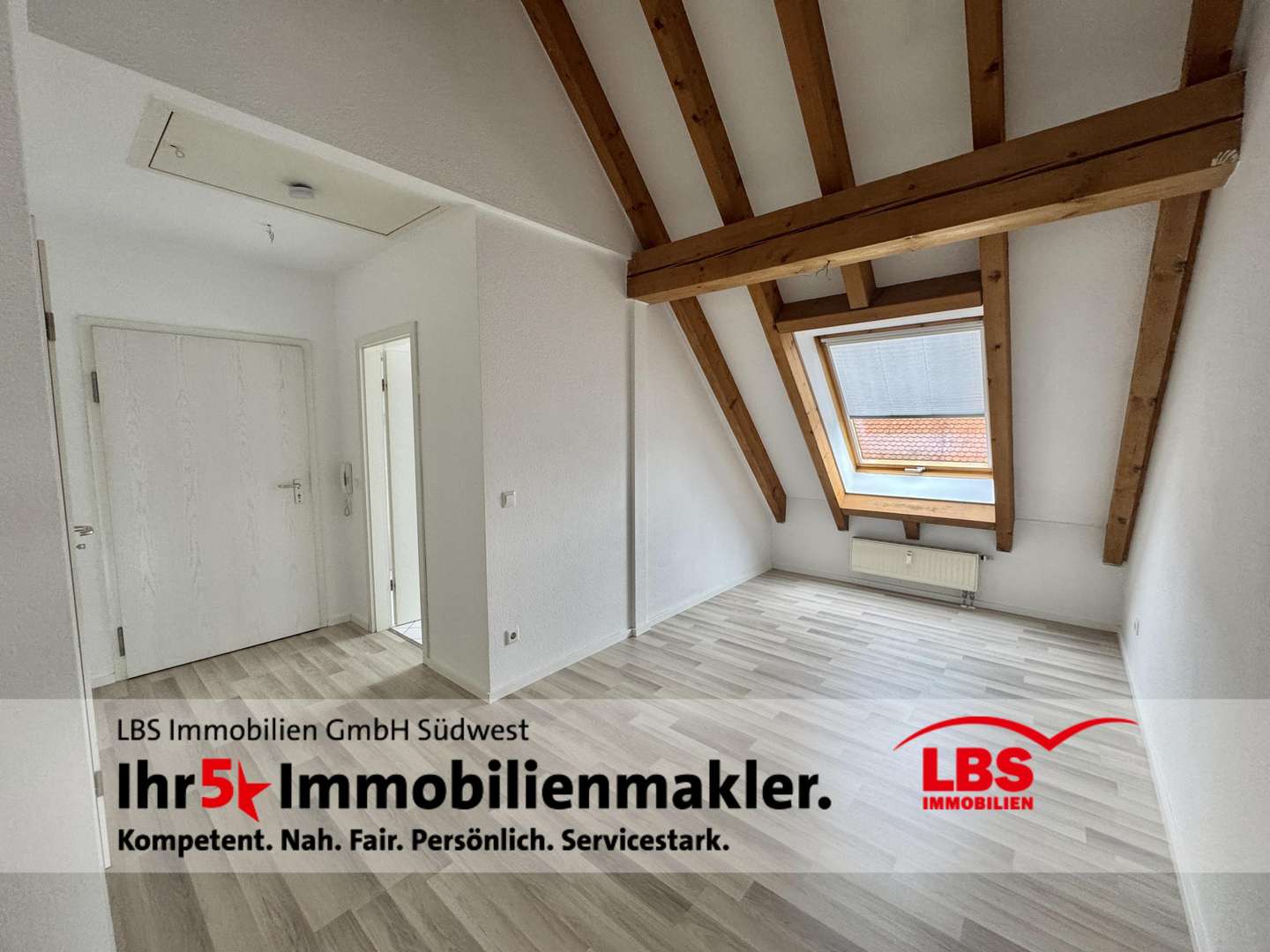 Essbereich - Dachgeschosswohnung in 76470 Ötigheim mit 56m² kaufen