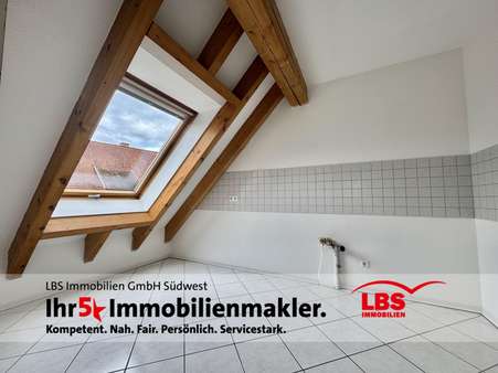 Küche - Dachgeschosswohnung in 76470 Ötigheim mit 56m² kaufen