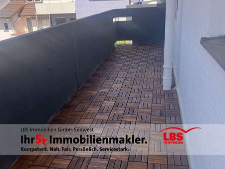 Balkon Balkon - Appartement in 77933 Lahr mit 36m² mieten