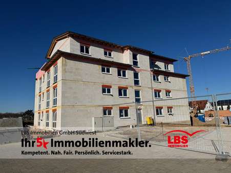 Baufortschritt März 2025 - Etagenwohnung in 76476 Bischweier mit 92m² kaufen