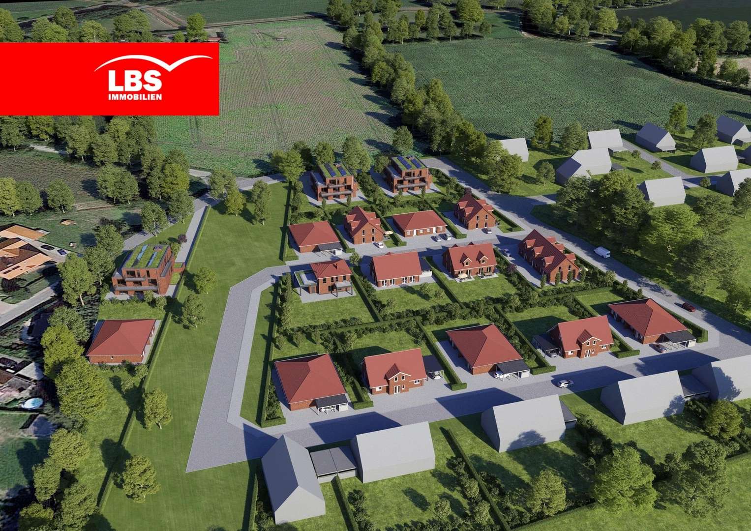 Geplantes Neubaugebiet - Doppelhaushälfte in 26871 Papenburg mit 110m² kaufen