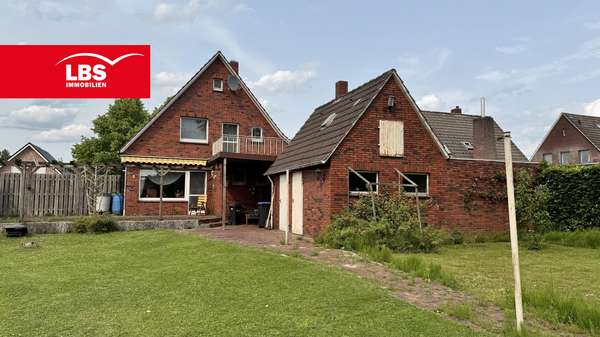 Gartenansicht - Einfamilienhaus in 26871 Papenburg mit 160m² kaufen