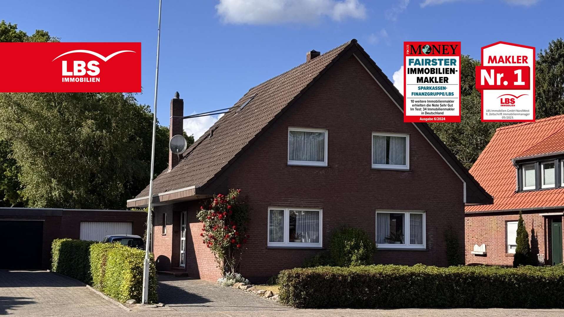 Vorderansicht Vorderansicht - Einfamilienhaus in 26871 Papenburg mit 130m² kaufen