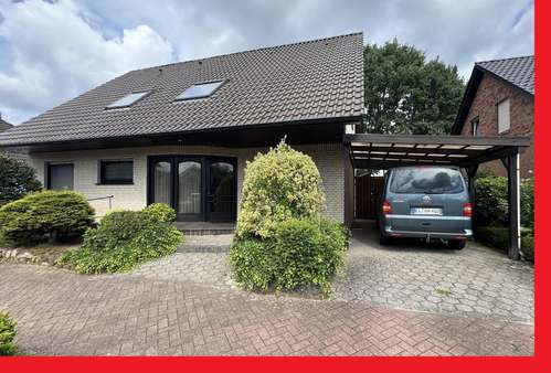 Ansicht von vorne - Dachgeschosswohnung in 49811 Lingen mit 100m² kaufen