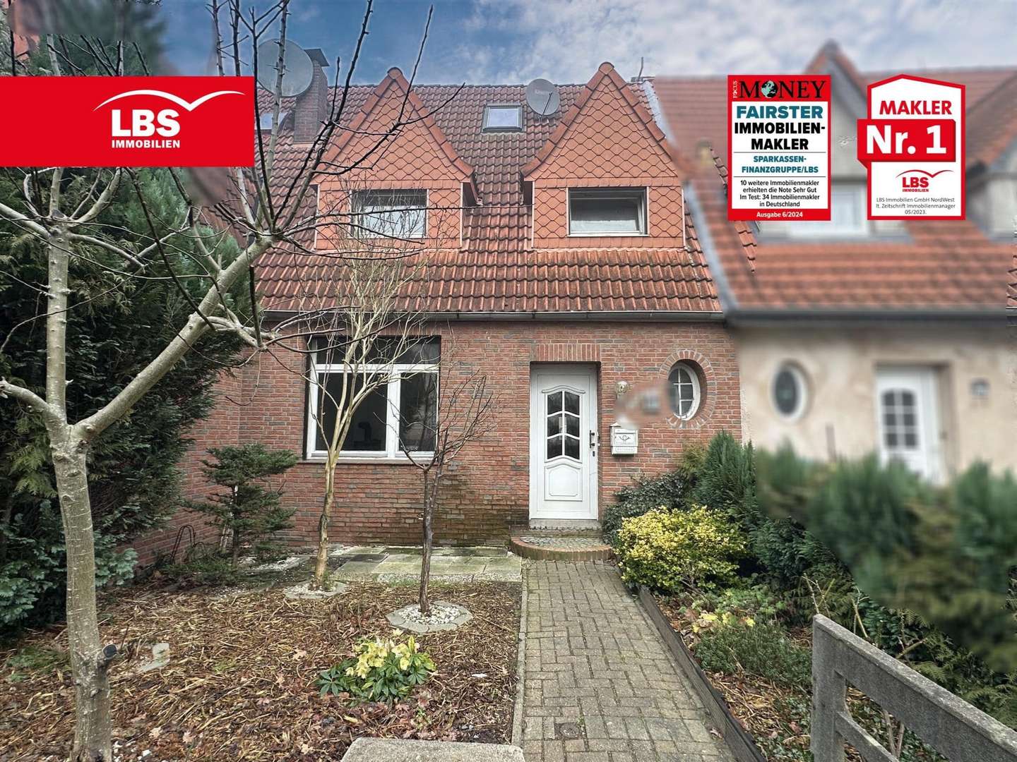 Außenansicht - Reihenmittelhaus in 27753 Delmenhorst mit 130m² kaufen