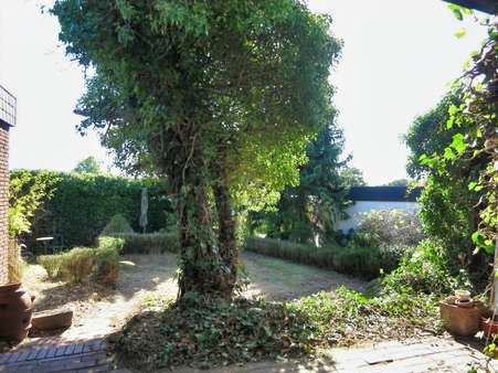Blick von der Terrasse Blick von der Terrasse - Bungalow in 38448 Wolfsburg mit 114m² kaufen