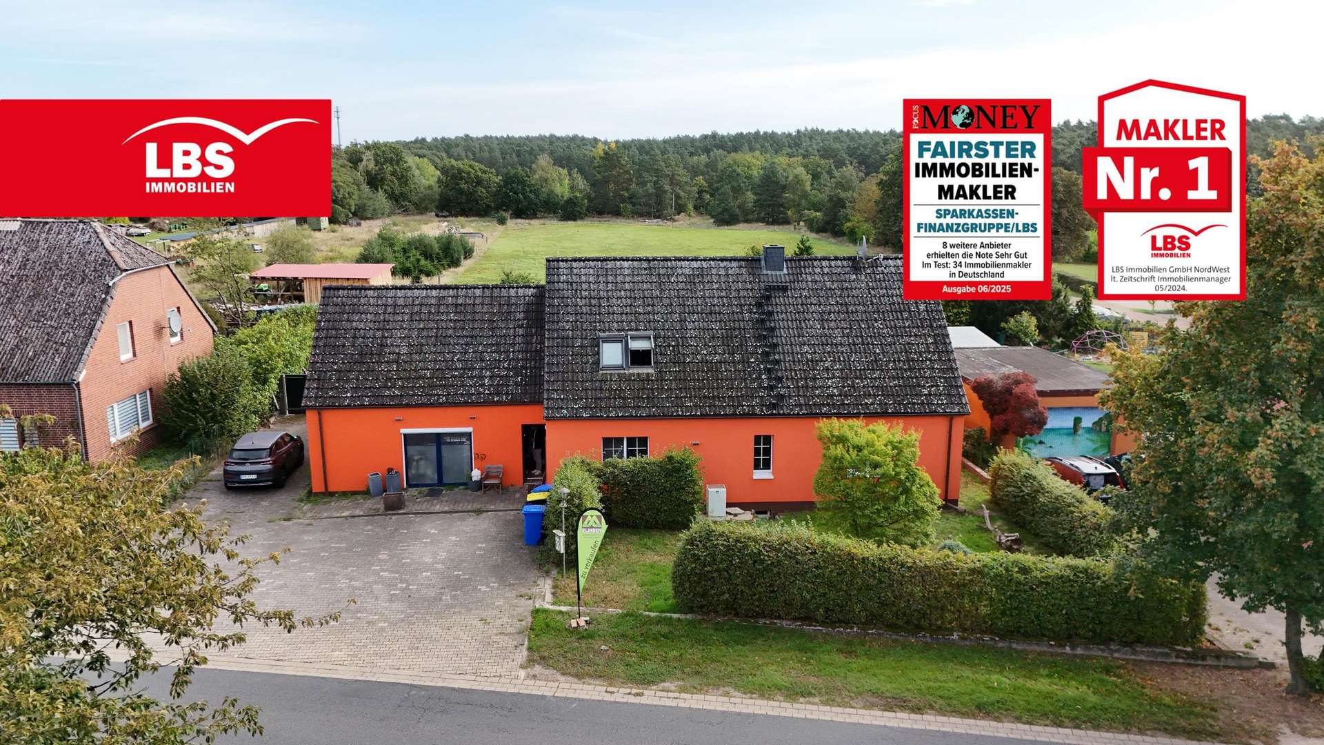 Luftbild - Einfamilienhaus in 29488 Lübbow mit 180m² kaufen