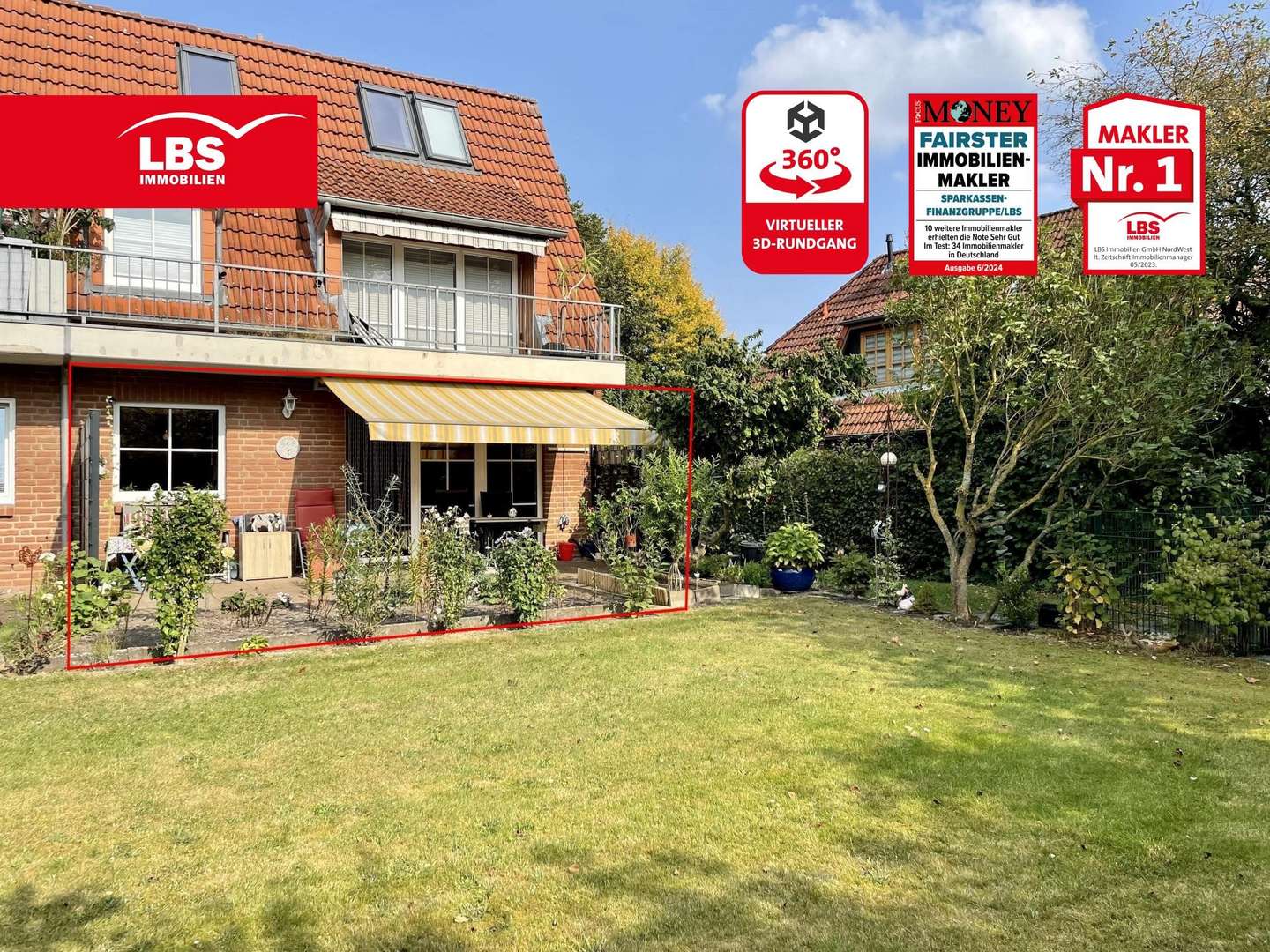 Titel - Erdgeschosswohnung in 21365 Adendorf mit 70m² kaufen