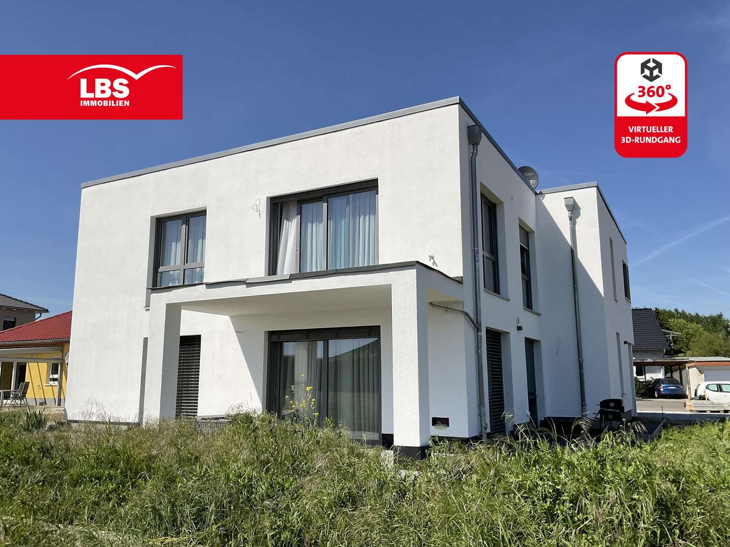 Hausansicht Südseite - Zweifamilienhaus in 37181 Hardegsen mit 315m² kaufen