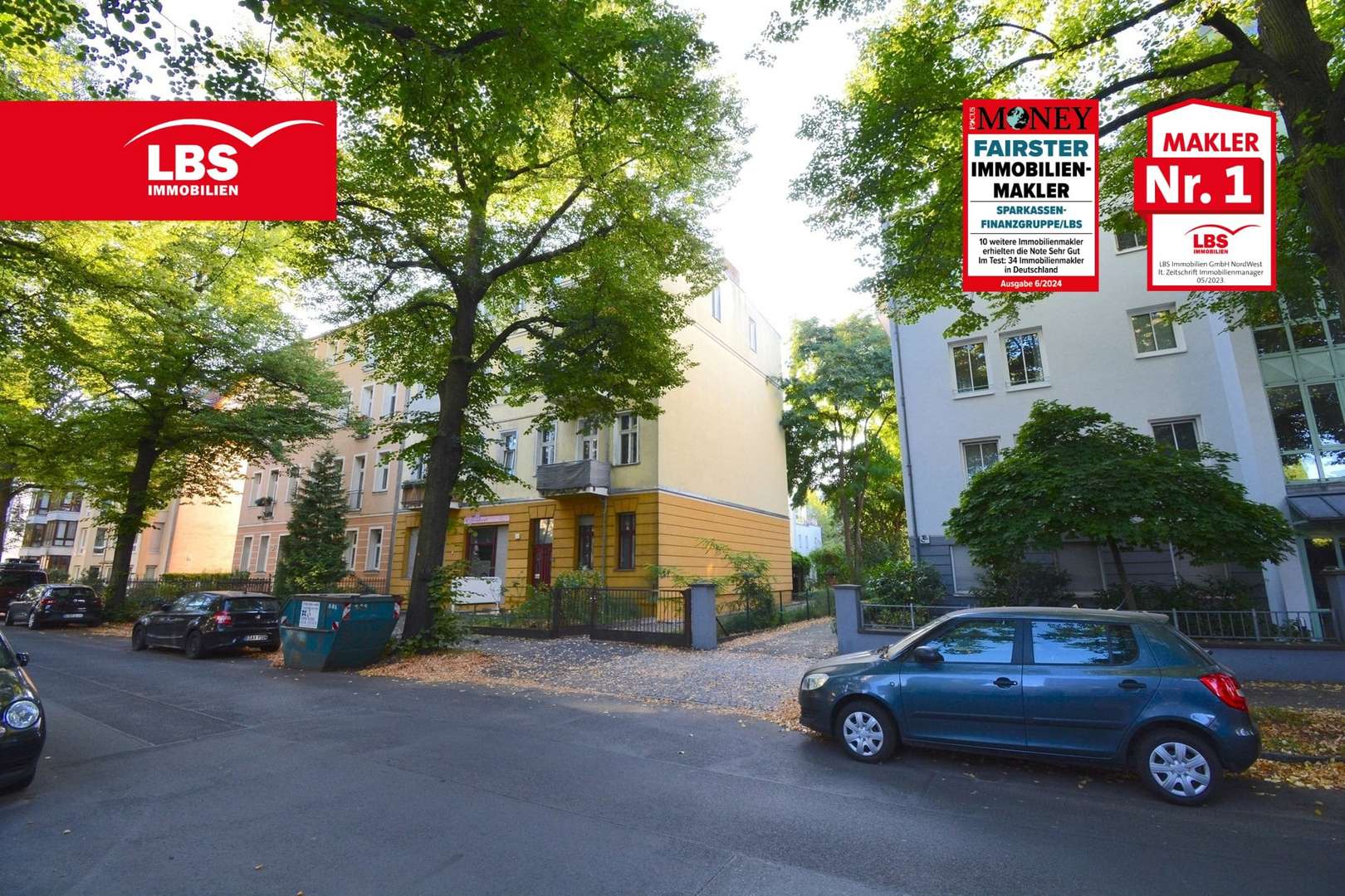 Straßenansicht - Etagenwohnung in 13156 Berlin mit 50m² kaufen