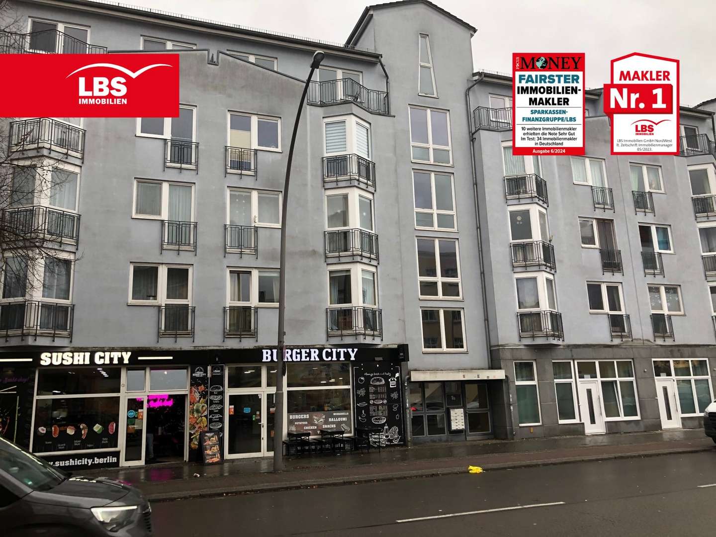 Fassade vorne - Etagenwohnung in 12555 Berlin mit 77m² kaufen