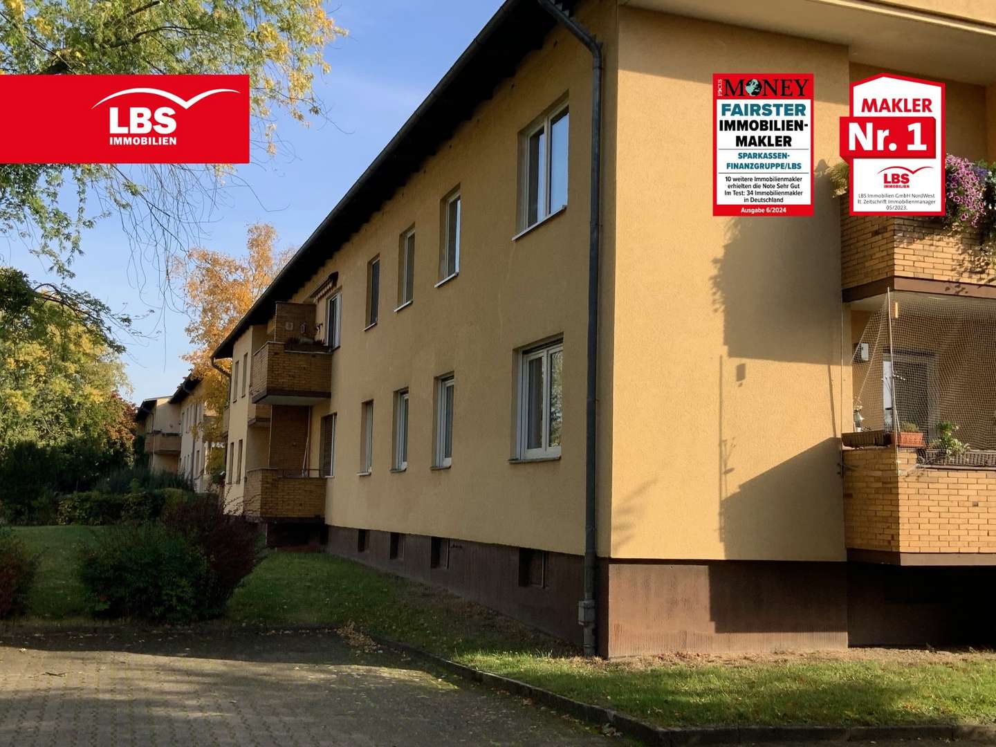 Außenansicht - Erdgeschosswohnung in 12277 Berlin mit 68m² kaufen