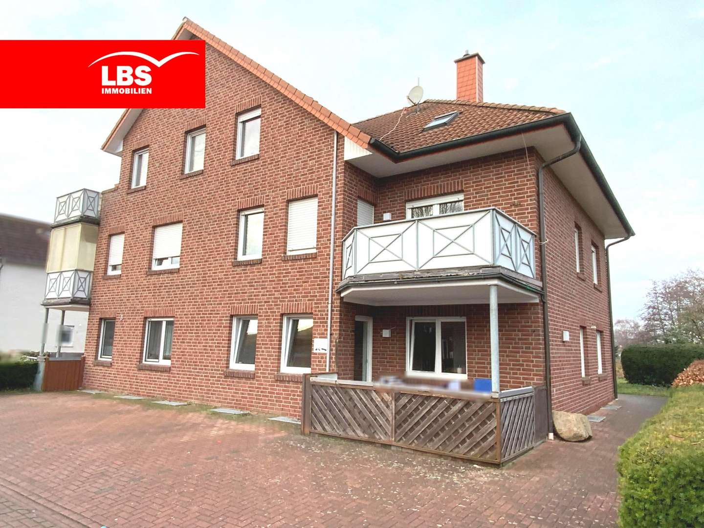 Ansicht Süd Straßenseite Ansicht Süd Straßenseite - Mehrfamilienhaus in 49593 Bersenbrück mit 593m² kaufen