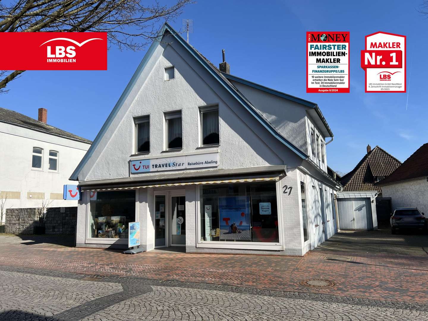Front Straßenseite - Bürohaus in 49356 Diepholz mit 99m² kaufen