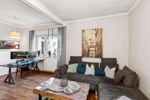 Wohnzimmer - Erdgeschosswohnung in 49084 Osnabrück mit 115m² kaufen