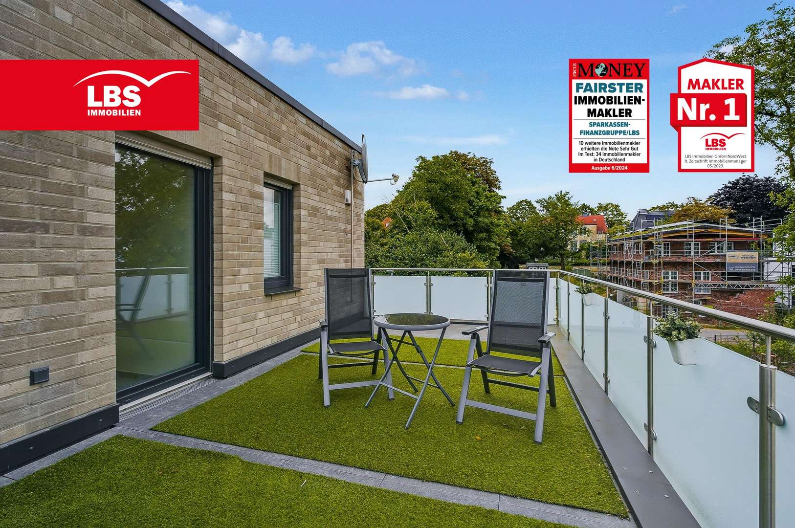 Dachterrasse Dachterrasse - Doppelhaushälfte in 49074 Osnabrück mit 166m² kaufen