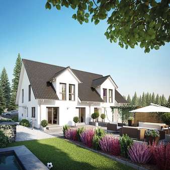 Doppelhaus_45-123_Abbbildung_m Doppelhaus_45-123_Abbbildung_m - Grundstück in 31789 Hameln mit 500m² kaufen